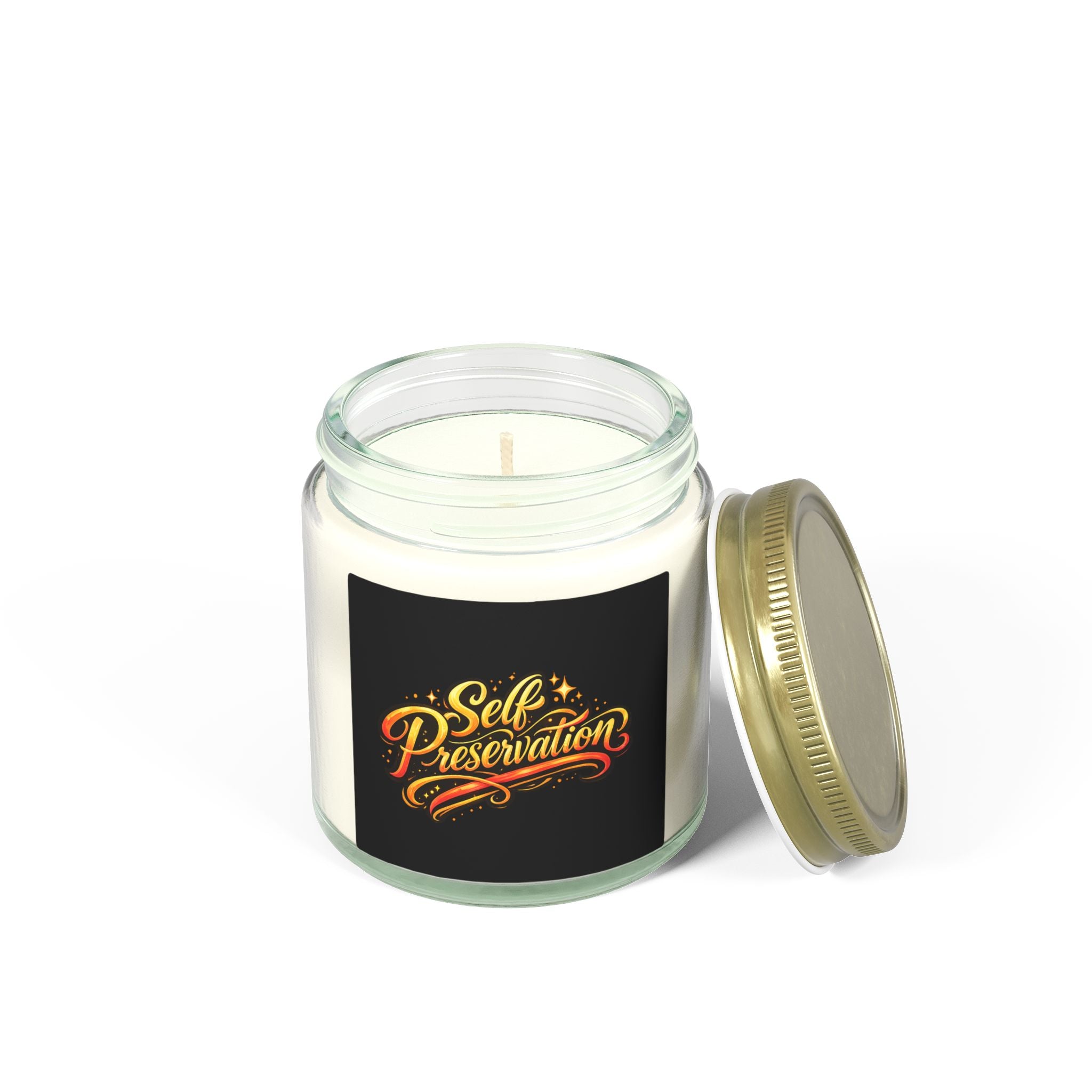 Scented Candles, Coconut Apricot Wax (4oz, 9oz)
